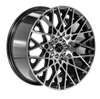 JNC039 Black Machined Face