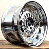 JNC046 Platinum w/ Gold Rivets
