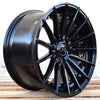 JNC042 Gloss Black w/ Gold Rivets