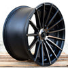 JNC042 Matte Black Machined Bronze Face