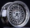 JNC045 Platinum w/ Gold Rivets