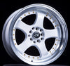 JNC017 White Machined Lip