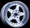 JNC009 White Machined Lip