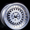 JNC031 Silver Machined Face(Chrome Rivets)