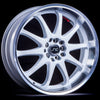 JNC019 White Machined Lip