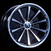 JNC024 Gloss Black Machined Face