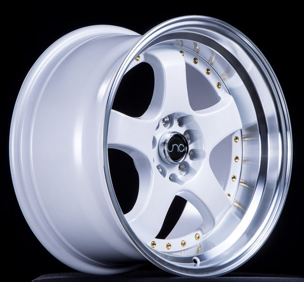 JNC017 White Machined Lip