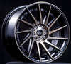 JNC051 Matte Black Machined Bronze Face