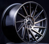JNC051 Matte Black Machined Bronze Face