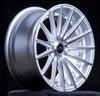 JNC042 Silver Machined Face w/ Gold Rivets