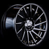 JNC051 Gloss Black w/ Gold Rivets