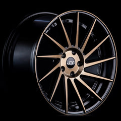 JNC051 Matte Black Machined Bronze Face