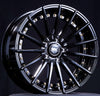 JNC042 Gloss Black w/ Gold Rivets