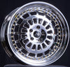 JNC046 Platinum w/ Gold Rivets