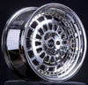 JNC046 Platinum w/ Gold Rivets