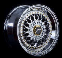 JNC004S Hyper Black Gold Rivets