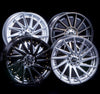 JNC051 Silver Brushed w/ Gold Rivets