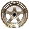 JNC017 Silver Machined Lip
