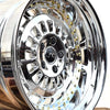 JNC046 Platinum w/ Gold Rivets