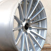 JNC042 Silver Machined Face w/ Gold Rivets