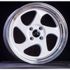 JNC034 White Machined Lip