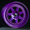 JNC048 Candy Purple w/ Gold Rivets
