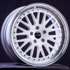 JNC001 White Machined Lip