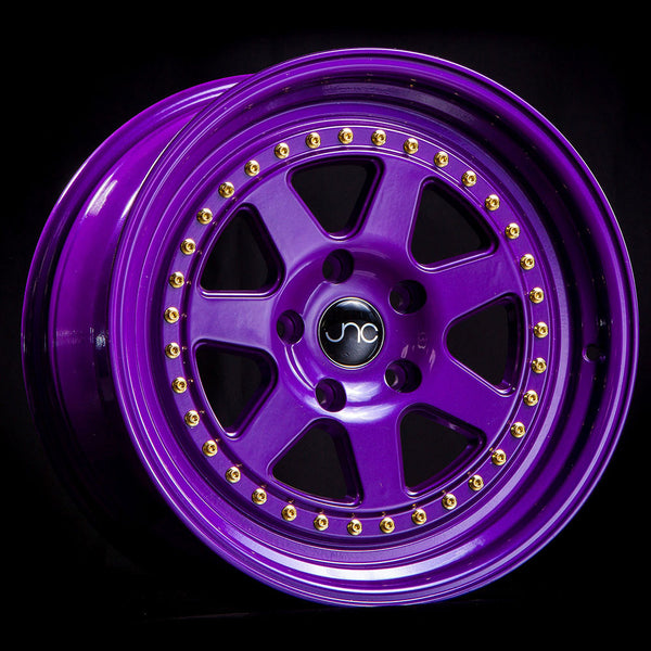 JNC048 Candy Purple w/ Gold Rivets
