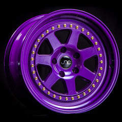 JNC048 Candy Purple w/ Gold Rivets