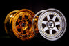 JNC048 White w/ Gold Rivets