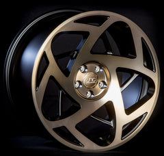 JNC047 Matte Black Machined Bronze Face