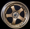 JNC017 Matte Bronze w/ Gold Rivets