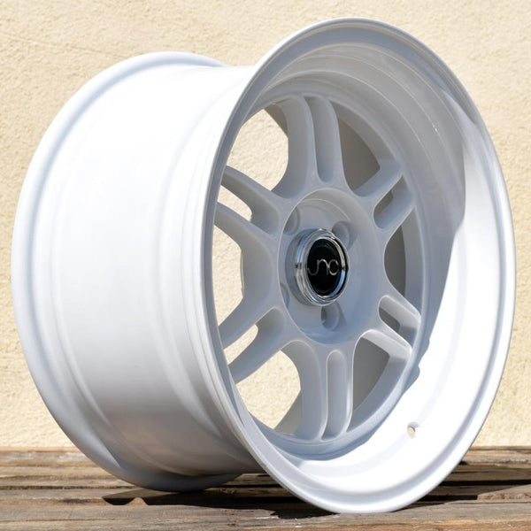 JNC021 White | JNC Wheels | Custom Wheels Collection