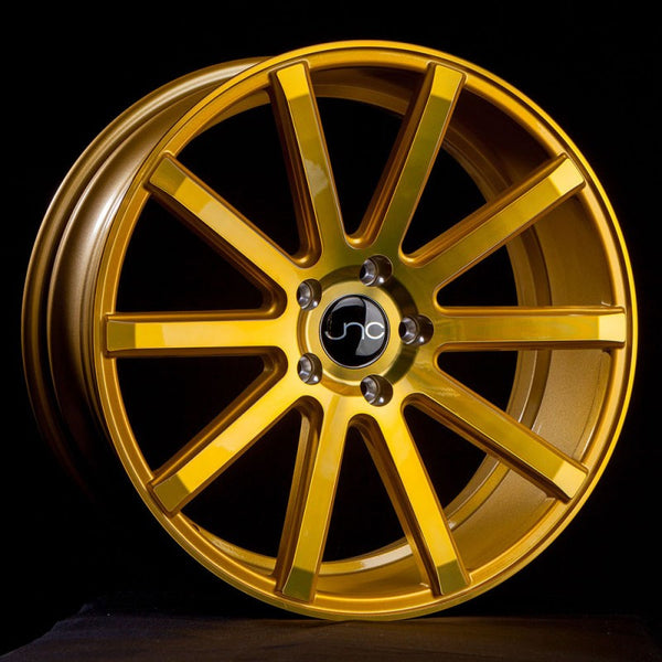 JNC024 Transparent Gold JNC Wheels custom wheels collection