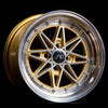 JNC002 Gold Machined Face