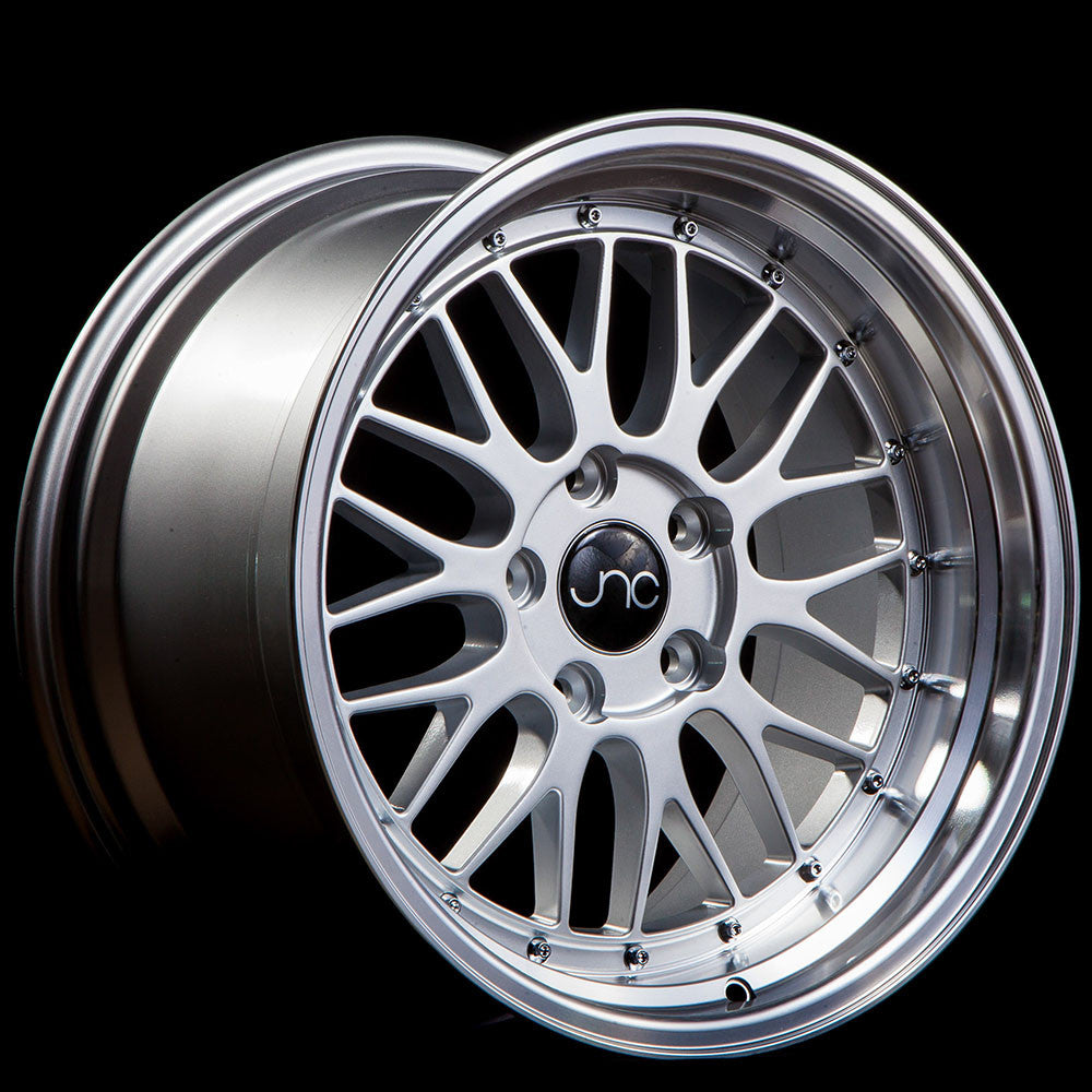 JNC005 Silver Machine Lip | JNC Wheels | custom wheels collection