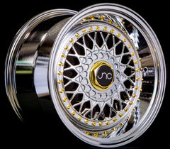 JNC004S Platinum Gold Rivets
