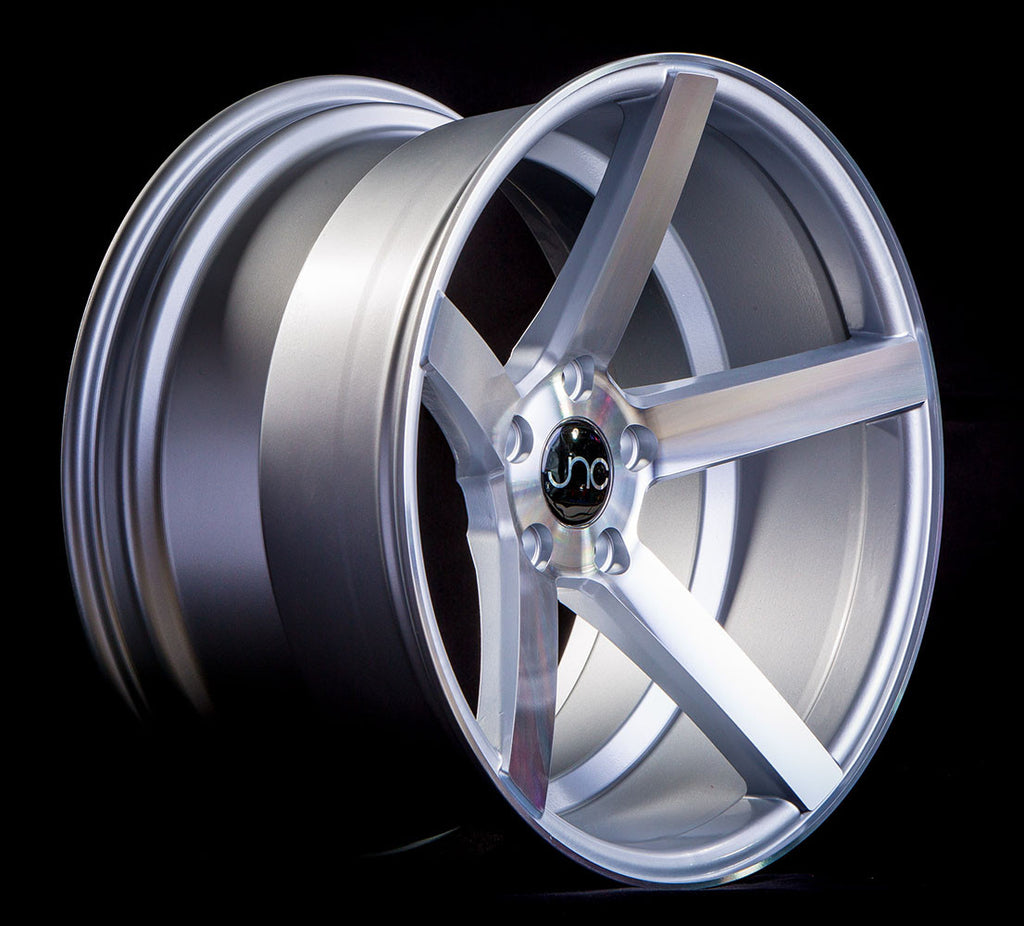 JNC026 Silver Machined Face | JNC Wheels | custom wheels collection